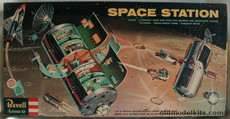Revell 1/96 Space Station 'S' Kit, H1805-498 plastic model kit